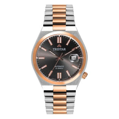 Tristar NJ31BMRTM02 Automatic Charcoal Dial Stainless Steel Men's Watch