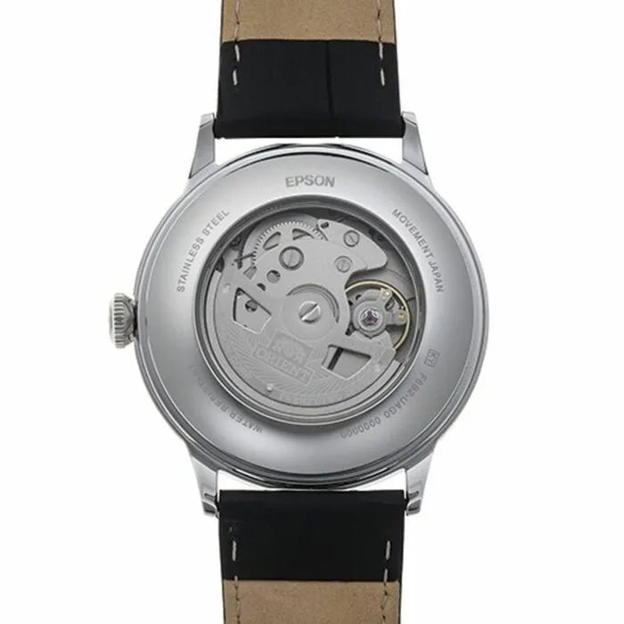 Orient RA-AK0701S Bambino Version 8 Automaic Leather Strap Men’s Watch