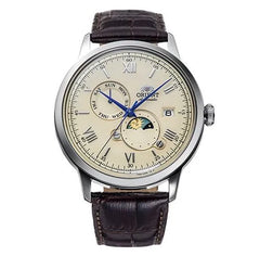 Orient RA-AK0803Y Mechanical Classic 41.5mm Leather Strap Men's Watch