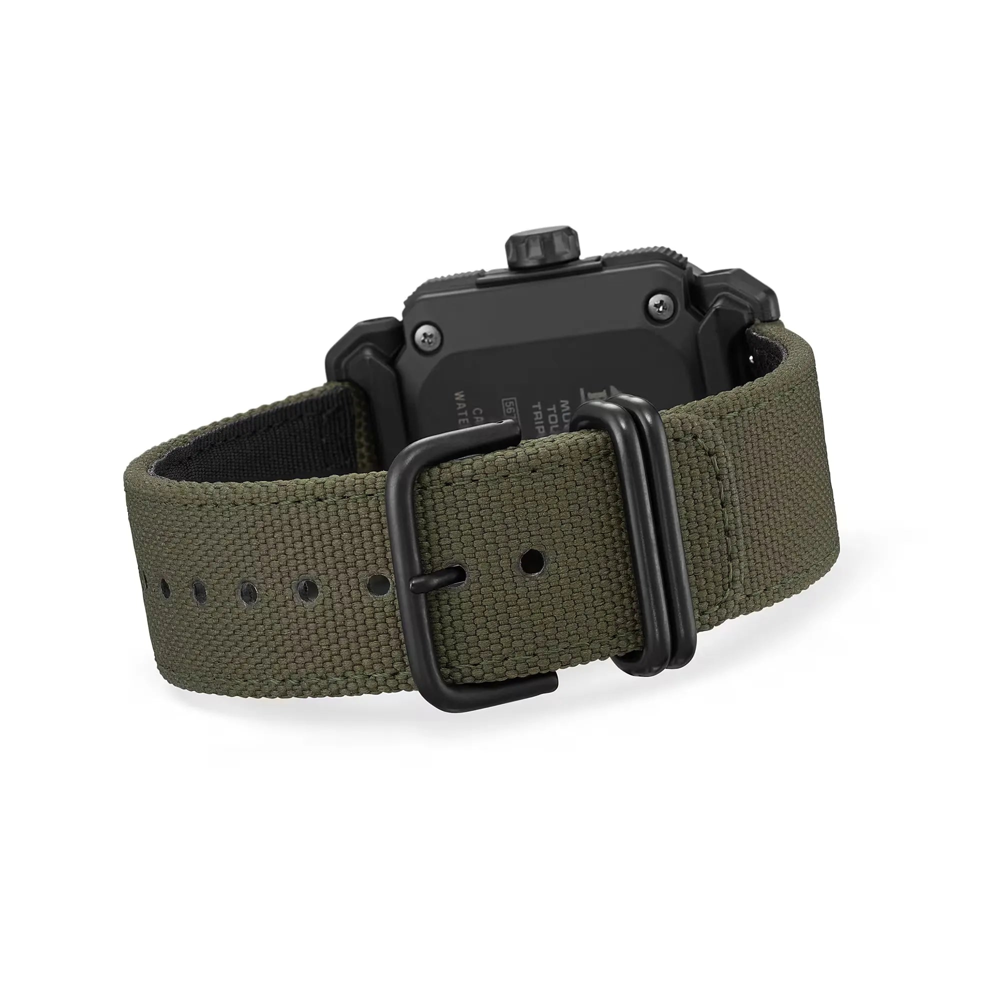 Casio Pro Trek Climber Line PRW-6900YB-3DR Black Dial Green CORDURA Strap Men's Watch