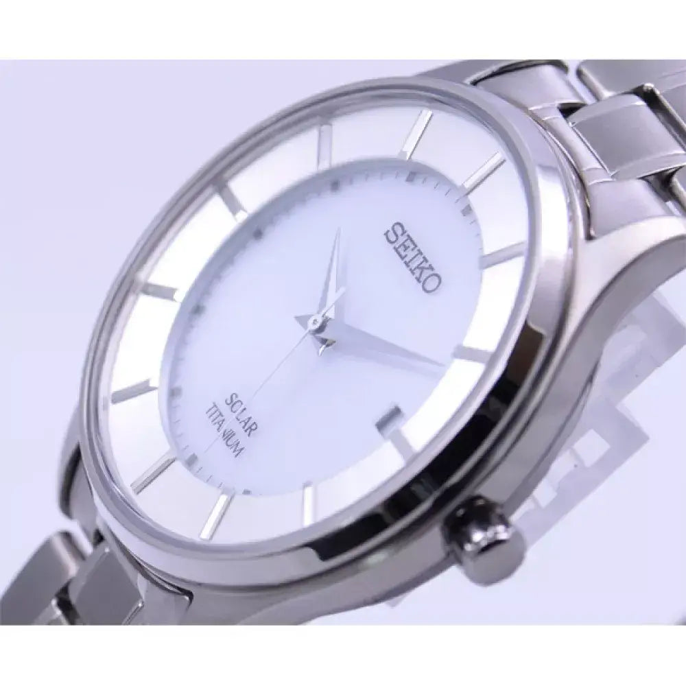 Seiko Selection Titanium Solar SBPX101 Men's Watch