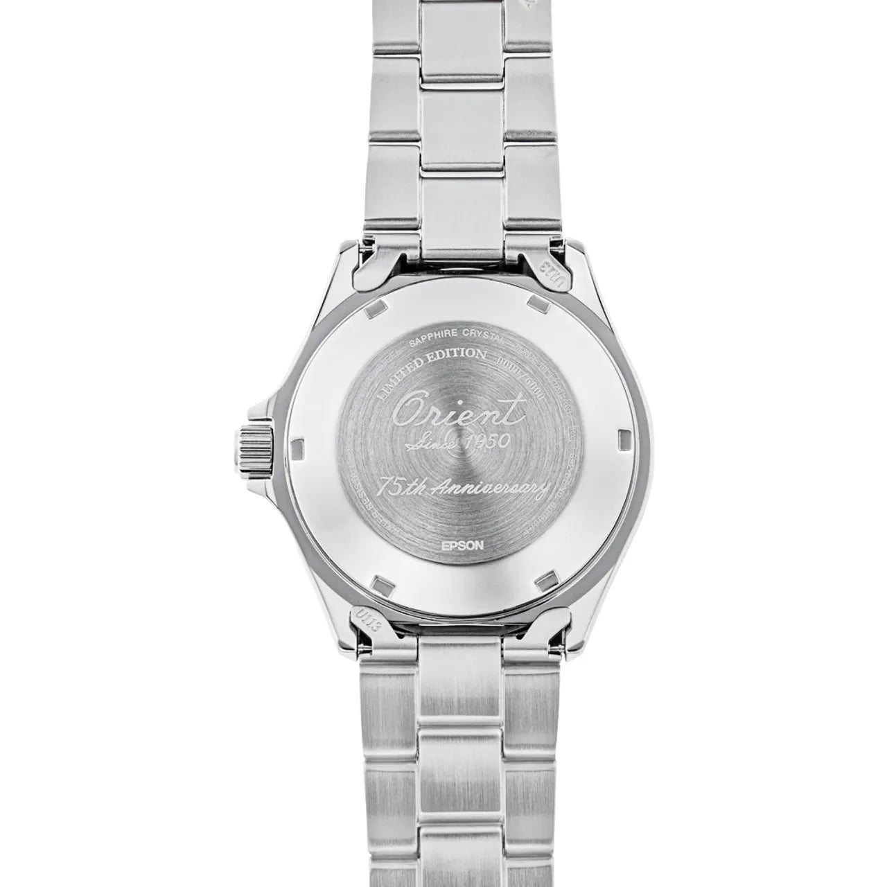 Orient -Sports Automatic RA-AA0823L39B 75th Anniversary Kamasu with Blue Dial -Stainless Steel - Men's Watch