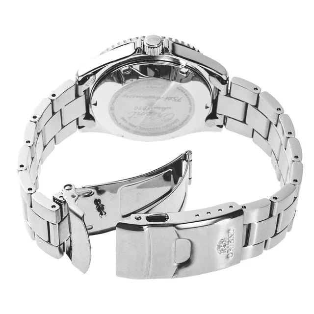 Orient -Sports Automatic RA-AA0823L39B 75th Anniversary Kamasu with Blue Dial -Stainless Steel - Men's Watch