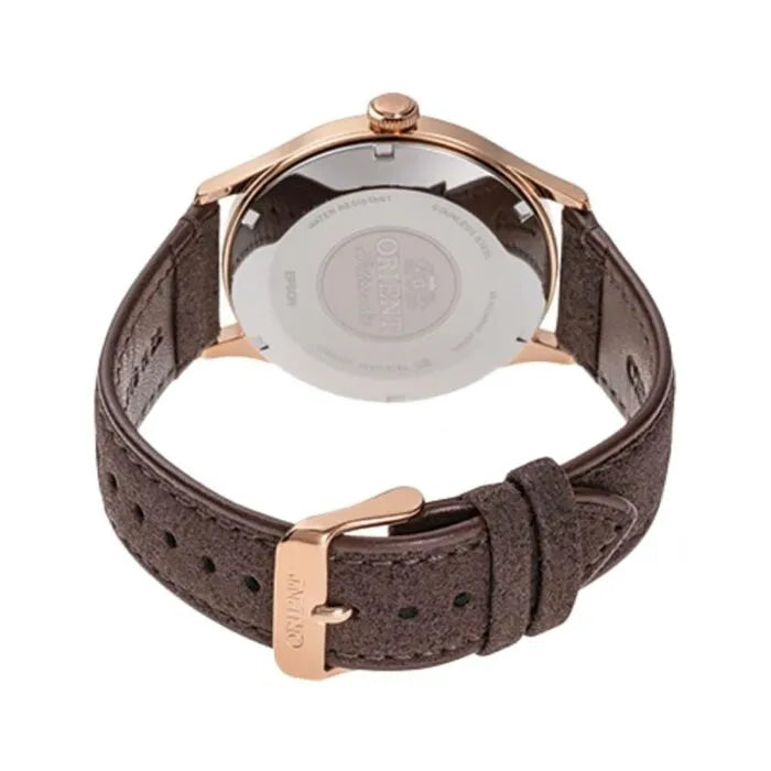 Orient RA-AC0P04Y Bambino Automatic Leather Strap Men's Watch