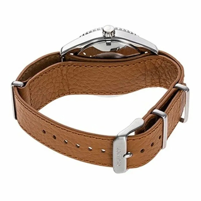 Orient RA-AC0Q05P Mako 40 Diver's Automatic Leather Strap Men's Watch