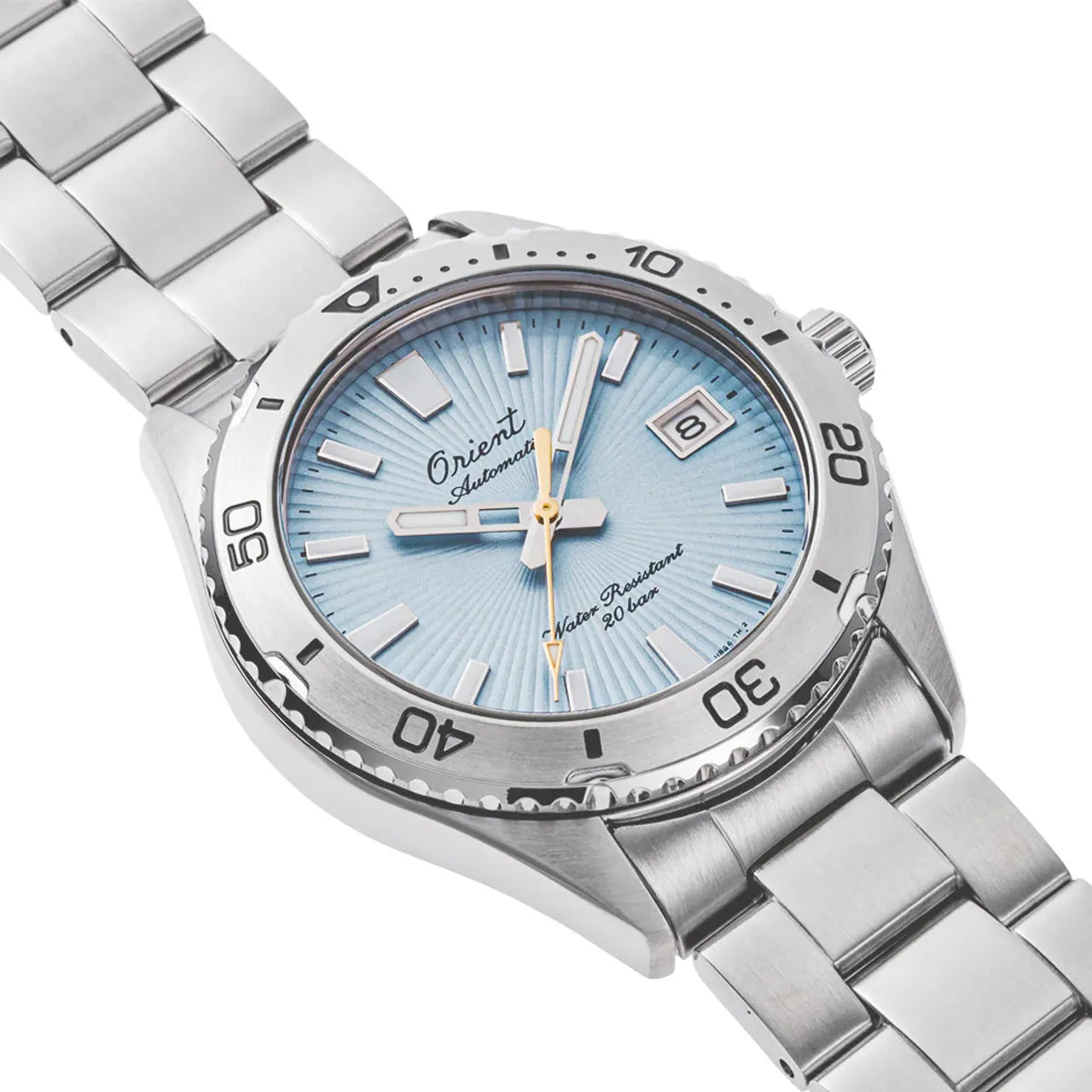 Orient Sports Automatic RA-AC0Q12L30B Mako 40 Blue Dial Stainless Steel Men's Watch