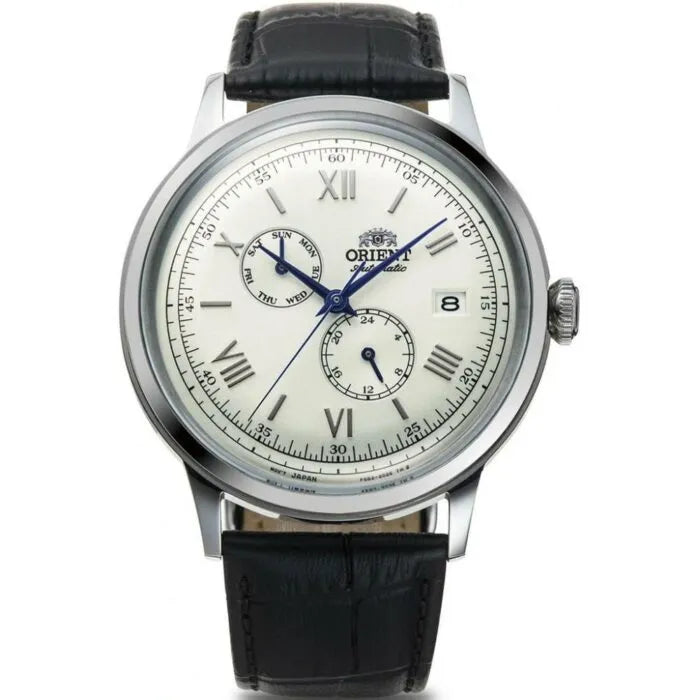 Orient RA-AK0701S Bambino Version 8 Automaic Leather Strap Men’s Watch