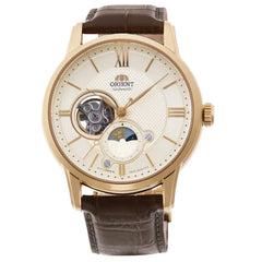Orient Classic Automatic RA-AS0010S30B White Dial 42mm Leather Strap Men's Watch