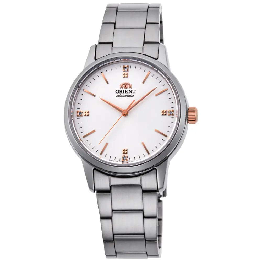 Orient Contemporary Automatic RA-NB0103S10B White Dial Stainless Steel Bracelet Ladies' Watch