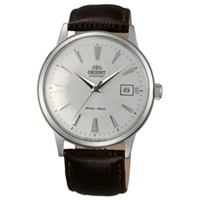 Orient SAC00005W Bambino Automatic Leather Strap Men’s Watch