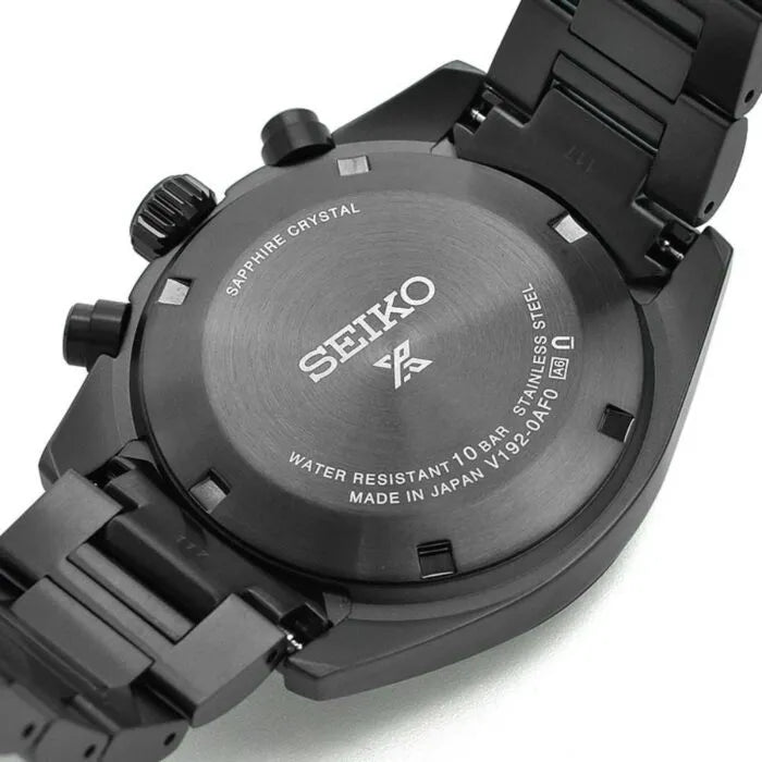 Seiko Prospex SBDL103 Chronograph Black Stainless Steel Men’s Watch