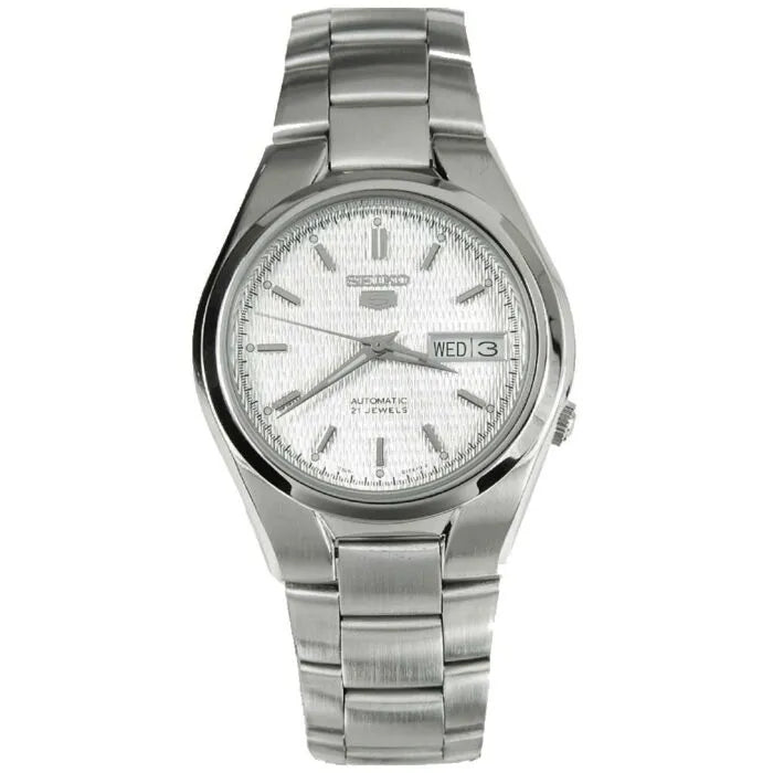 Seiko 5 SNK601K1 Automatic White Dial Stainless Steel Men’s Watch
