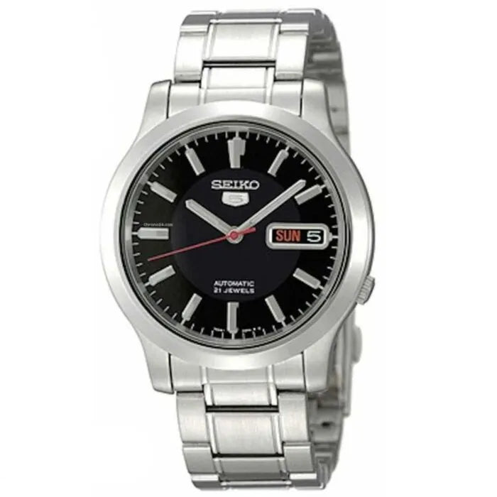 Seiko 5 SNK795K1 Automatic Black Dial Stainless Steel Men’s Watch