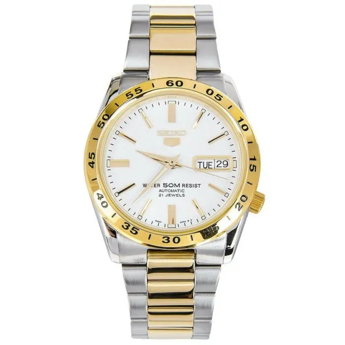 Seiko 5 SNKE04K1 Automatic White Dial Stainless Steel Men’s Watch