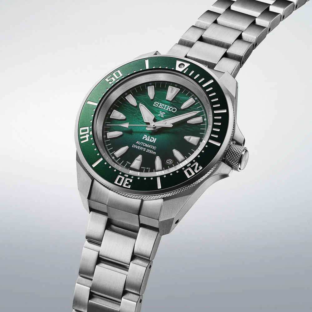 Seiko Prospex PADI Diver SRPL53 Emerald Green Mens Watch – MonaWatch