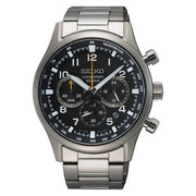 Seiko SSB447P1 Chronograph Quartz 43mm Stainless Steel Men's Watch