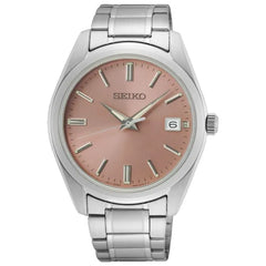 Seiko SUR523P1 Quartz Pink Dial 40.2mm Stainless Steel Men's Watch