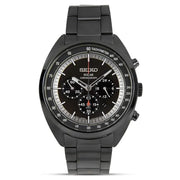 Seiko SSC623P1 Chronograph Solar Tachymeter Black Dial 45mm Stainless Steel Men's Watch