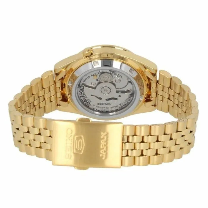 Seiko 5 SNKC36J1 Automatic Gold Stainless Steel Men’s Watch