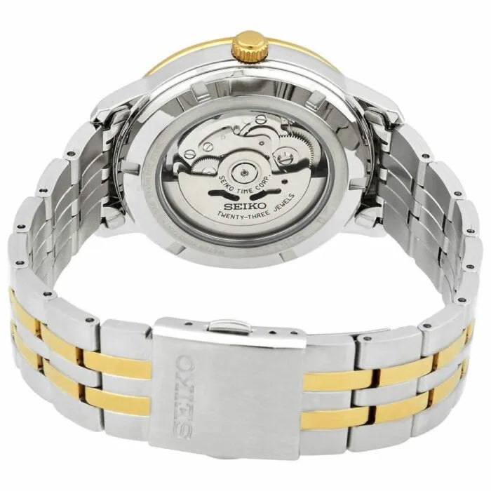 Seiko SRPH92K1 Automatic White Dial Stainless Steel Men’s Watch