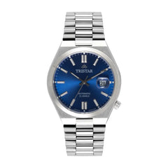 Tristar NJ31DMSSM02 Automatic Blue Dial Stainless Steel Men's Watch