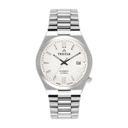 Tristar NJ31WMSSM02 Automatic White Dial Stainless Steel Men's Watch
