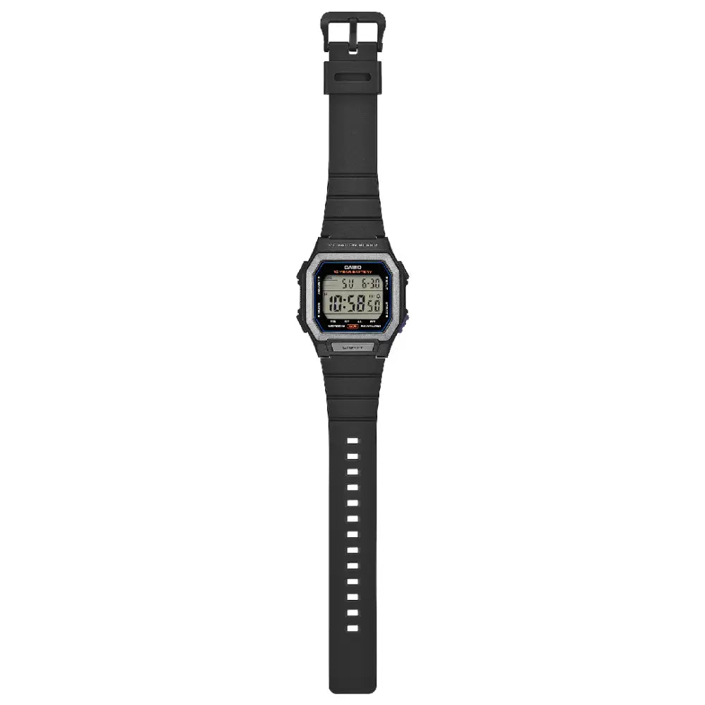 Casio Collection Digital Heavy Duty W-738H-1A Digital Dial Resin Strap Men's Watch