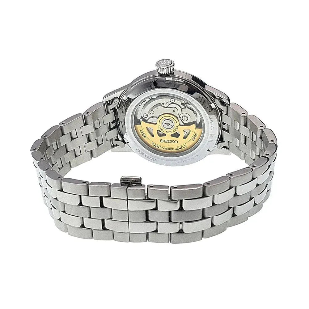 Seiko SRPB41J1 Presage Cocktail Time Blue Dial Stainless Steel Men's Watch