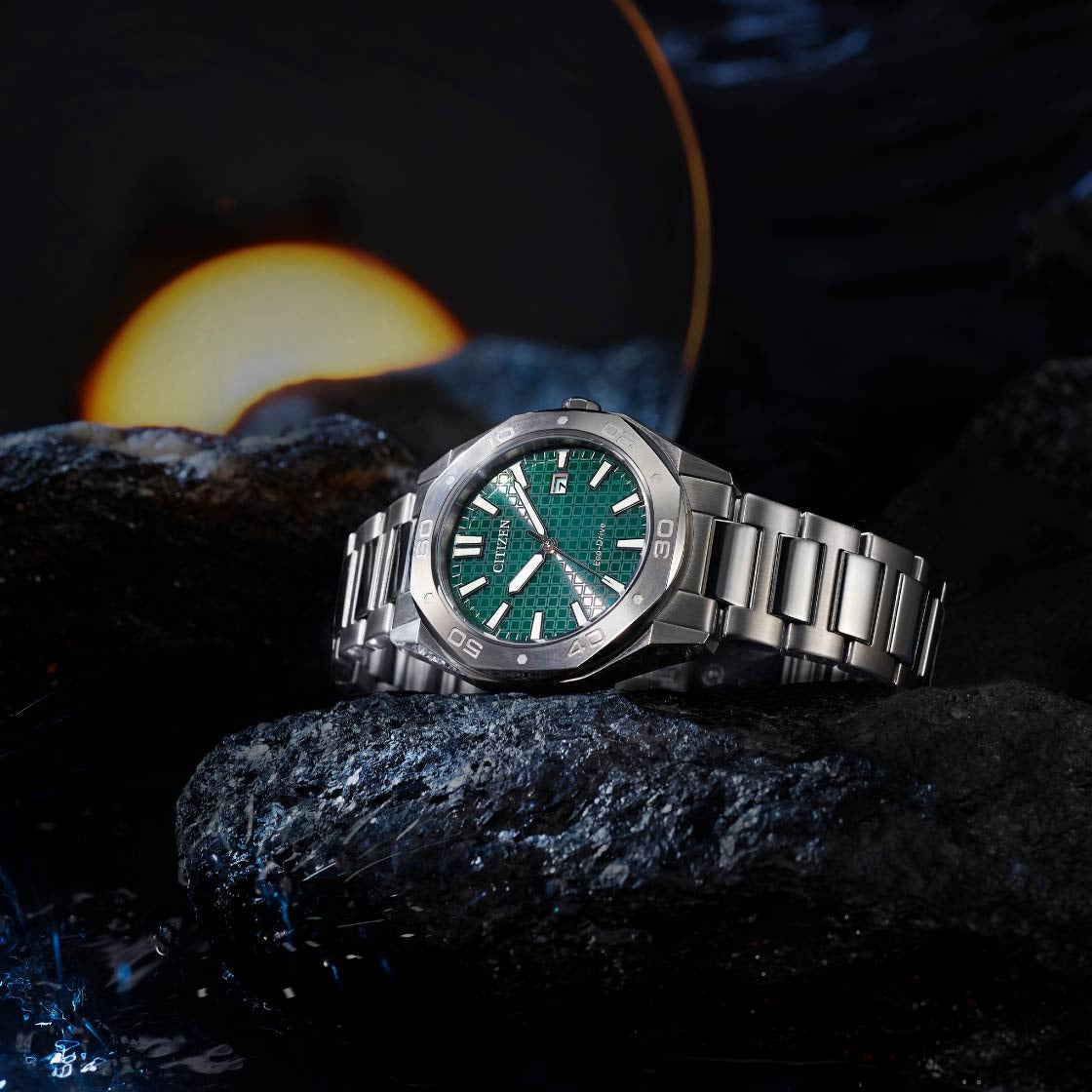 Citizen BM7630-80X men's wristwatch stainless steel bracelet