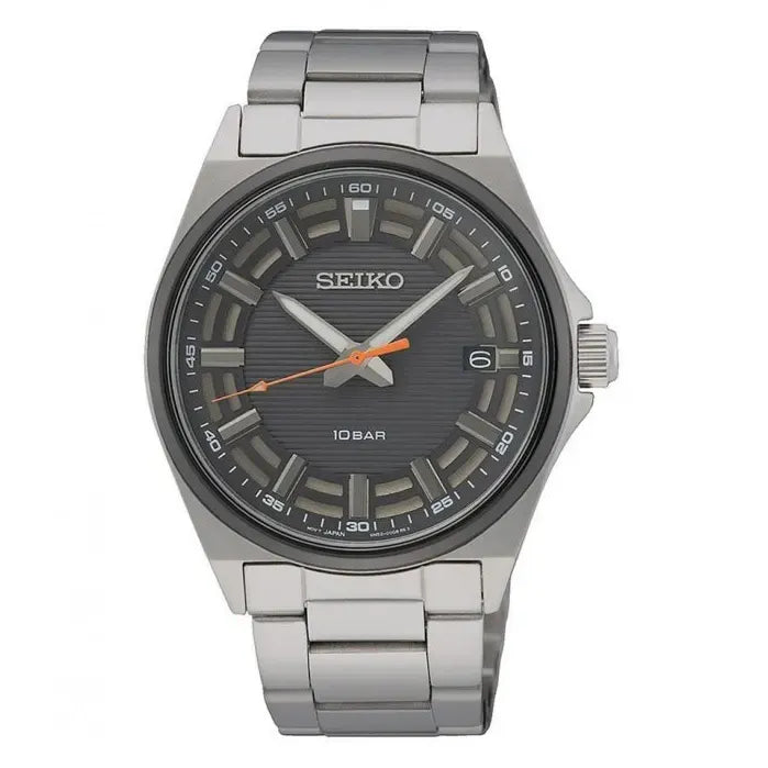 Seiko SUR507P1 Quartz Black Dial Stainless Steel Men’s Watch