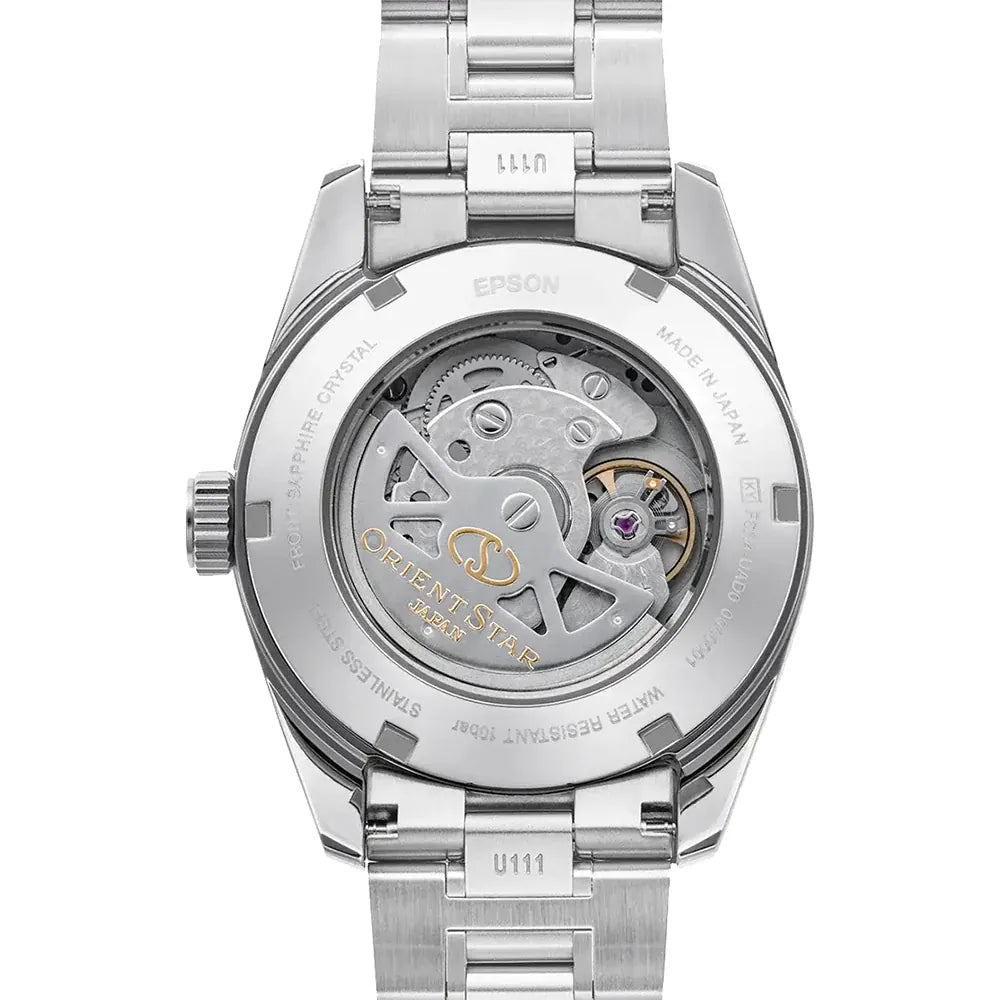 Orient Star RE-AU0107E00B Sports Automatic Diver Power Reserve Date Function Green Dial Stainless Steel Men's Watch