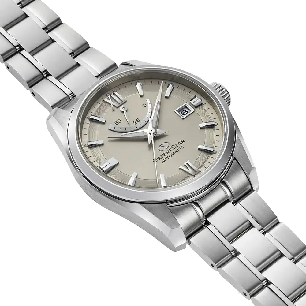 Orient Star RE-AU0110N00B Sports Automatic Diver Power Reserve Date Function Grey Dial Stainless Steel Men's Watch