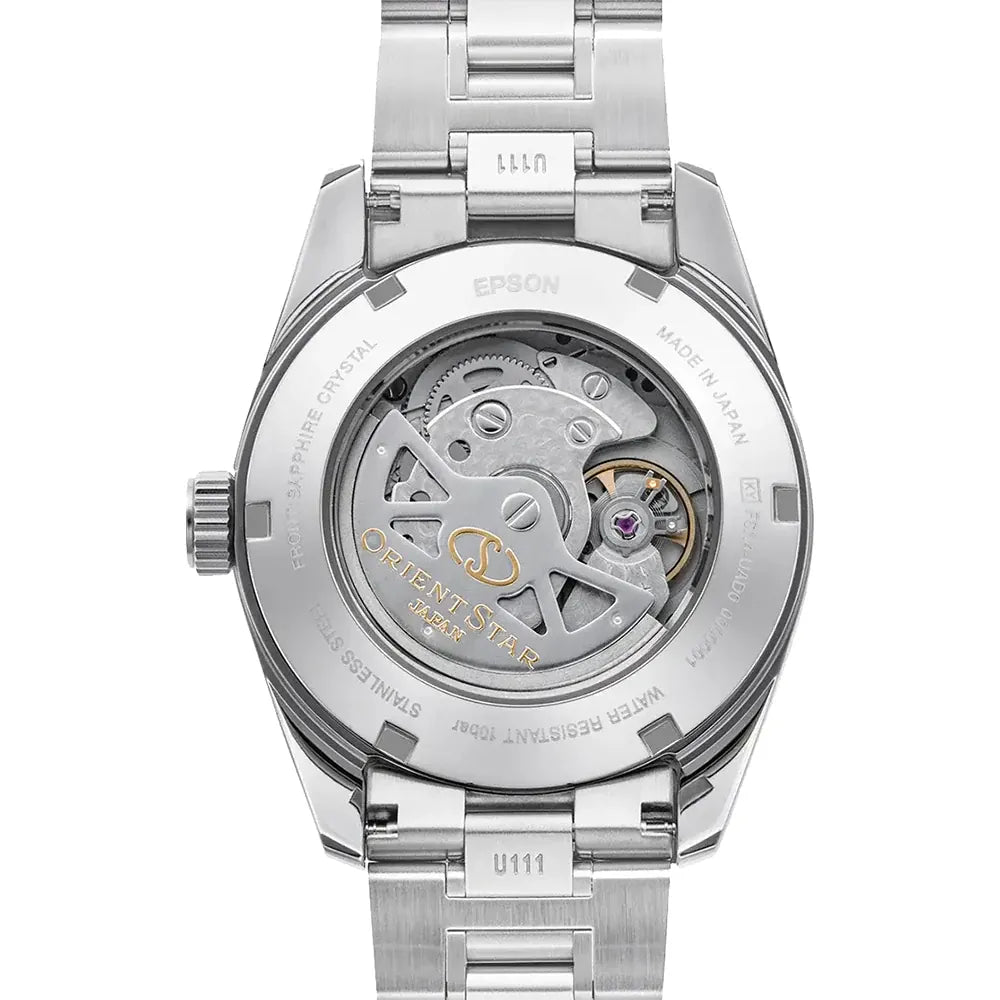 Orient Star RE-AU0110N00B Sports Automatic Diver Power Reserve Date Function Grey Dial Stainless Steel Men's Watch