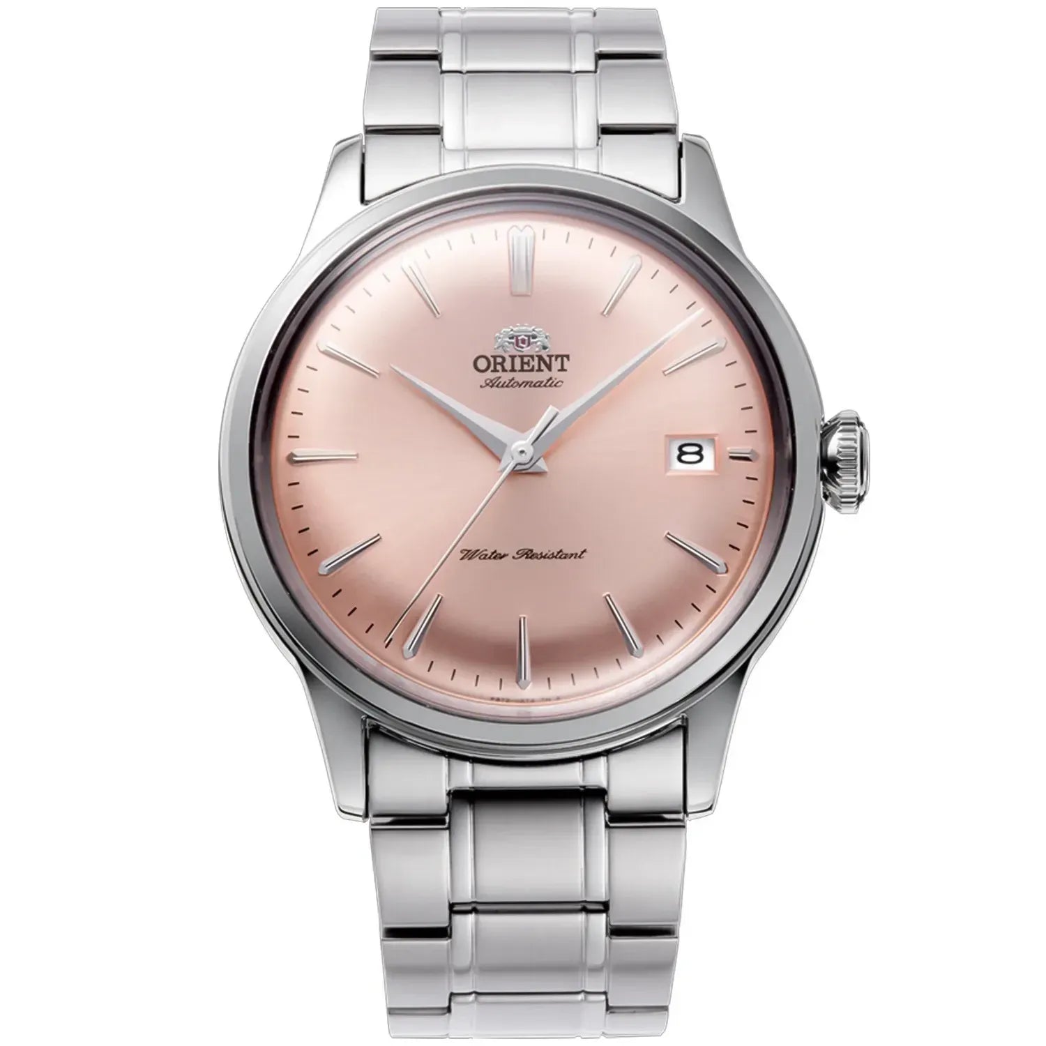 Orient Bambino RA-AC0M11Y Automatic Champagne Dial Leather Strap Men's Watch