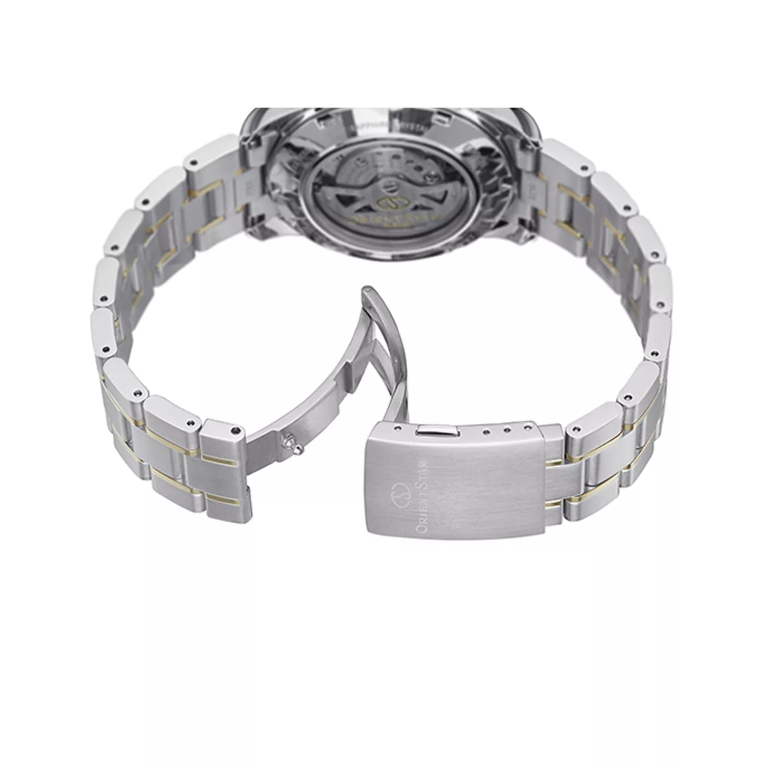 Orient Star RE-AU0404 Contemporary Automatic Power Reserve Date Function Grey Dial Stainless Steel Men's Watch