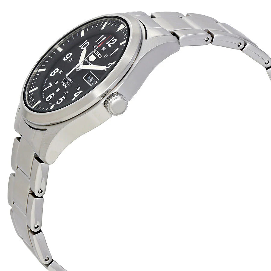 Seiko 5 Sports Series SNZG13K1 Automatic Black Dial Stainless Steel Men's Watch