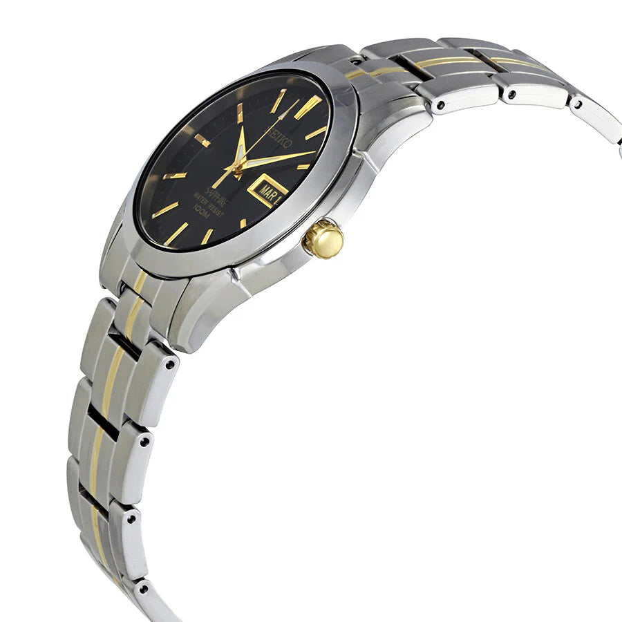 Seiko General SGGA61P1 Quartz Blue Dial Two-Tone Stainless Steel Men's Watch