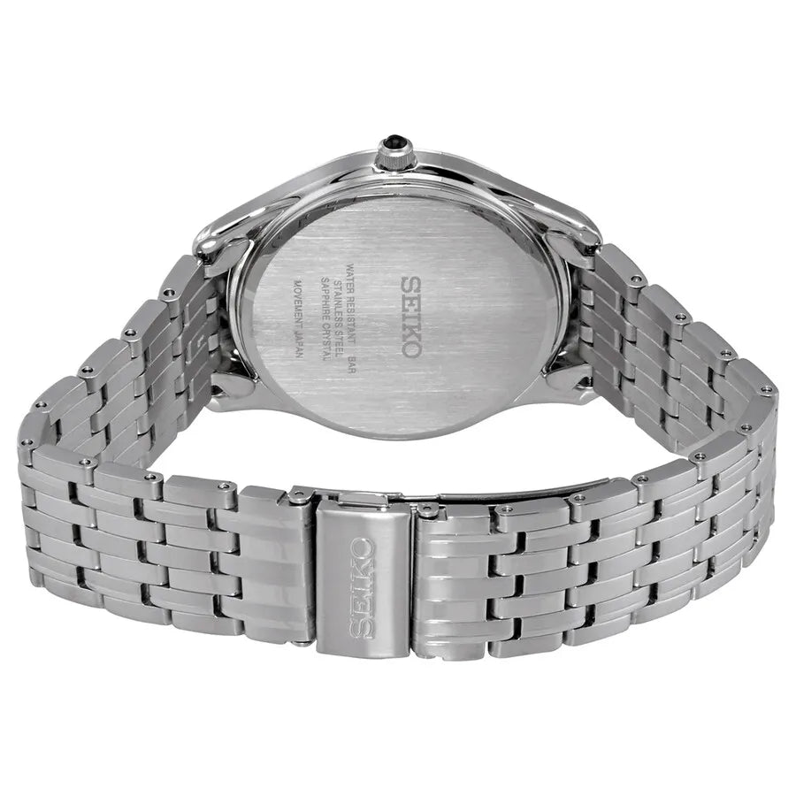 Seiko Conceptual SRK047P1 Quartz Cream Dial Stainless Steel Men's Watch