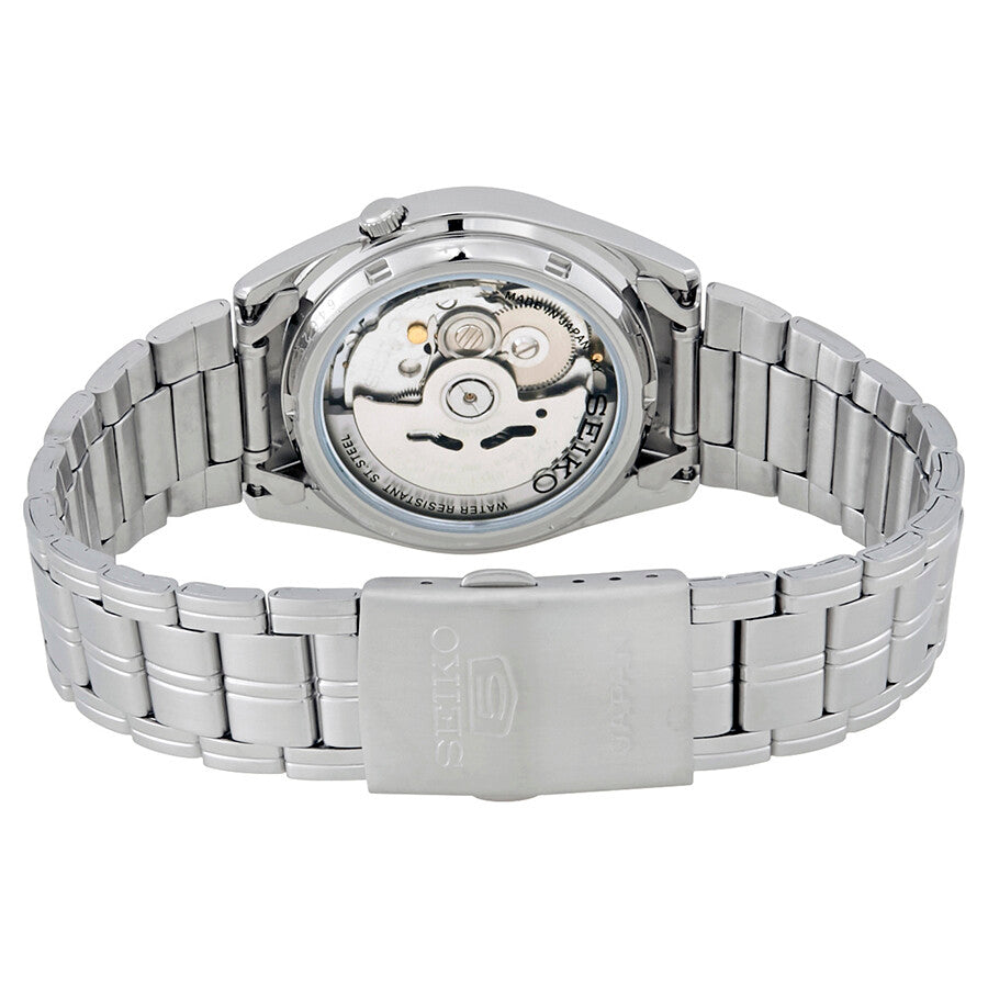 Seiko 5 21 Jewels SNKE97J1  Automatic 21 Jewels Silver Dial Stainless Steel Bracelet Men's Watch
