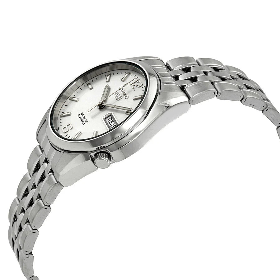 Seiko 5 SNK385K1 21 Jewels Silver Dial Stainless Steel Men's Watch