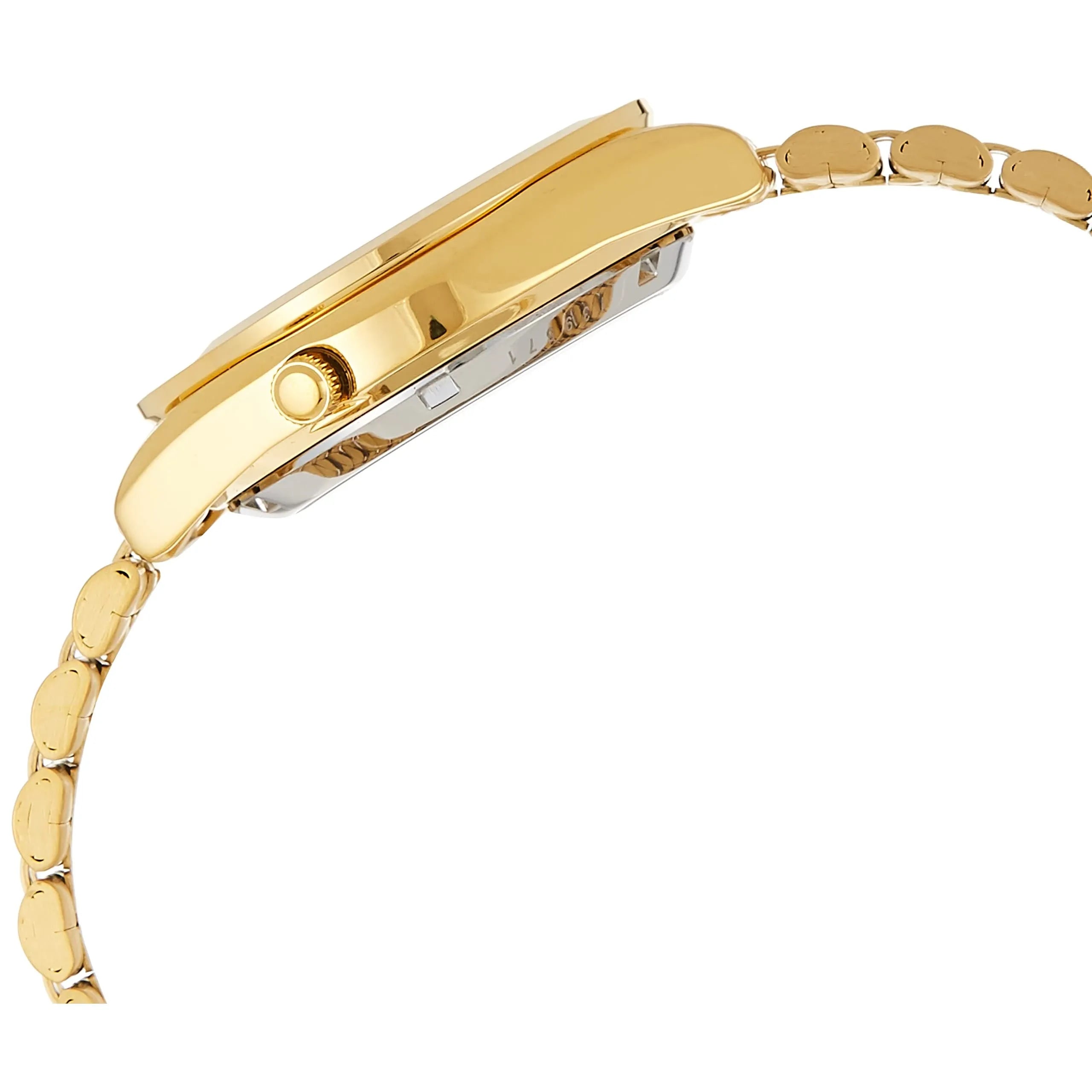 Seiko 5 SNKC08J1 Automatic Gold Dial Stainless Steel Men's Watch