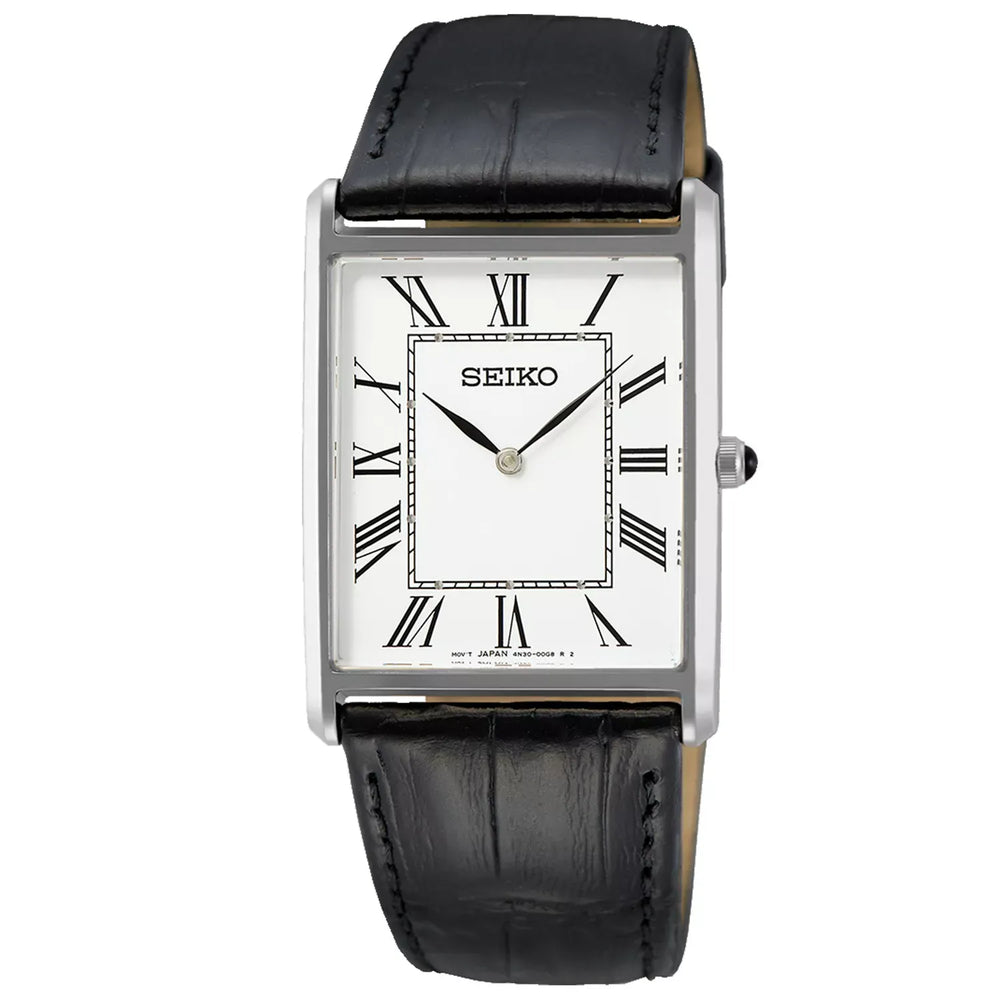 Seiko Essentials SWR049P1 (Seiko Tank) Men's Watch