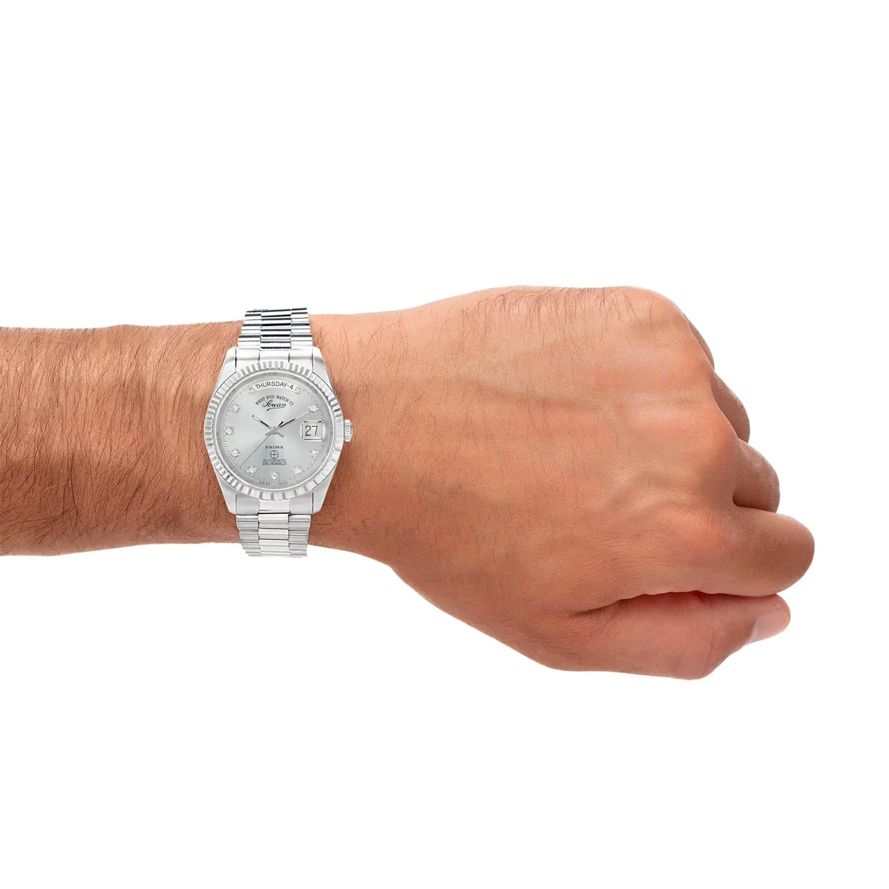 West End The Classics Automatic 6828.10.2899N Silver Dial Stainless Steel Unisex Watch