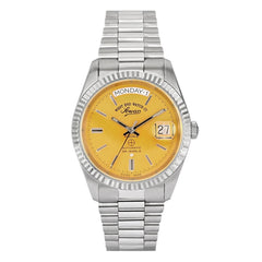 West End The Classics Automatic 6828.10.3338B Yellow Dial Stainless Steel Unisex Watch