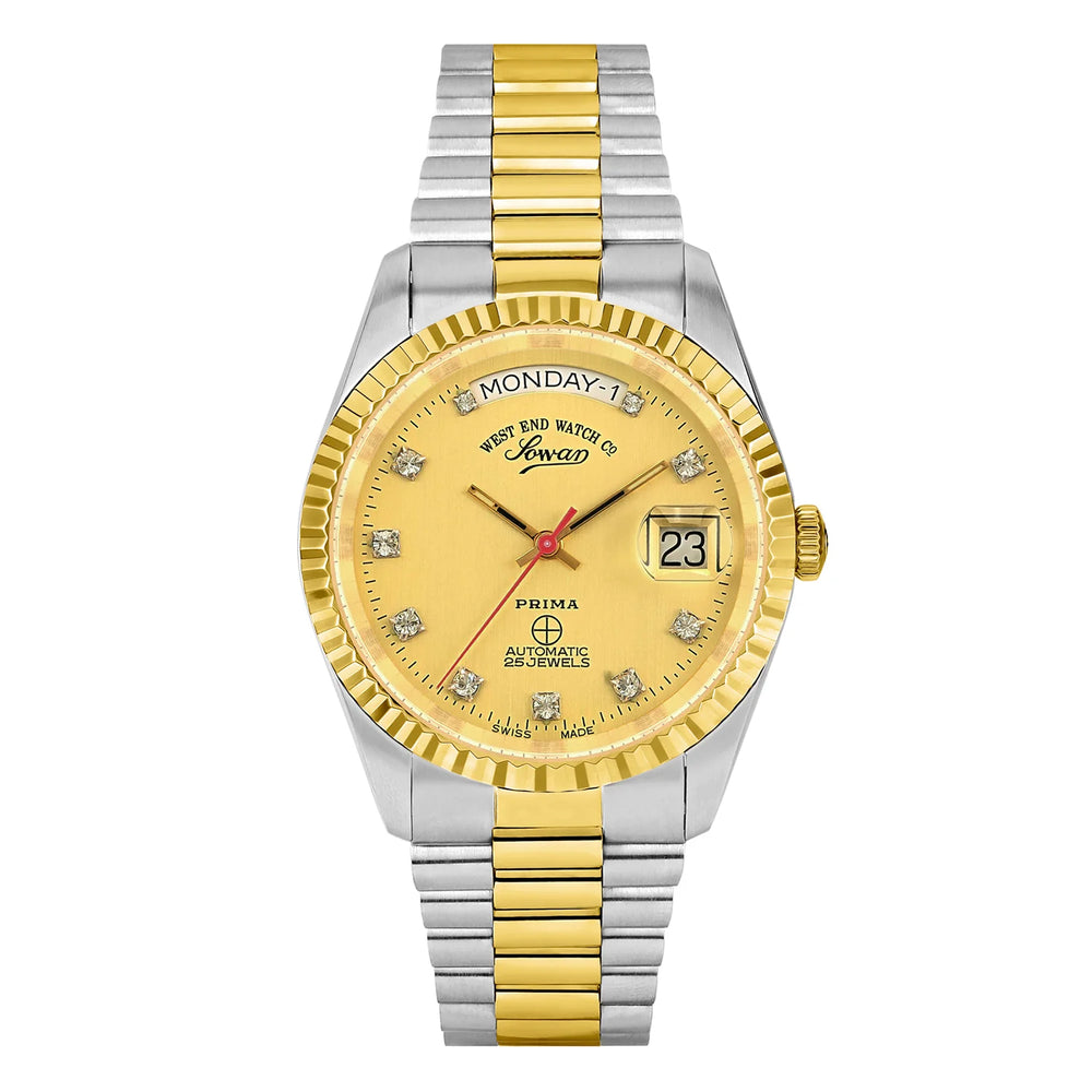 West End The Classics Automatic 6828.20.2795R Bicolour & Champagne Dial Unisex Watch