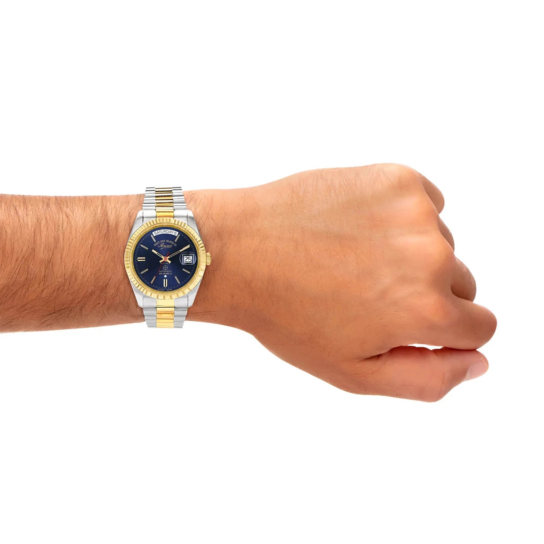 West End The Classics Automatic 6828.20.3226 Blue Dial & Two-Tone Stainless Steel Unisex Watch