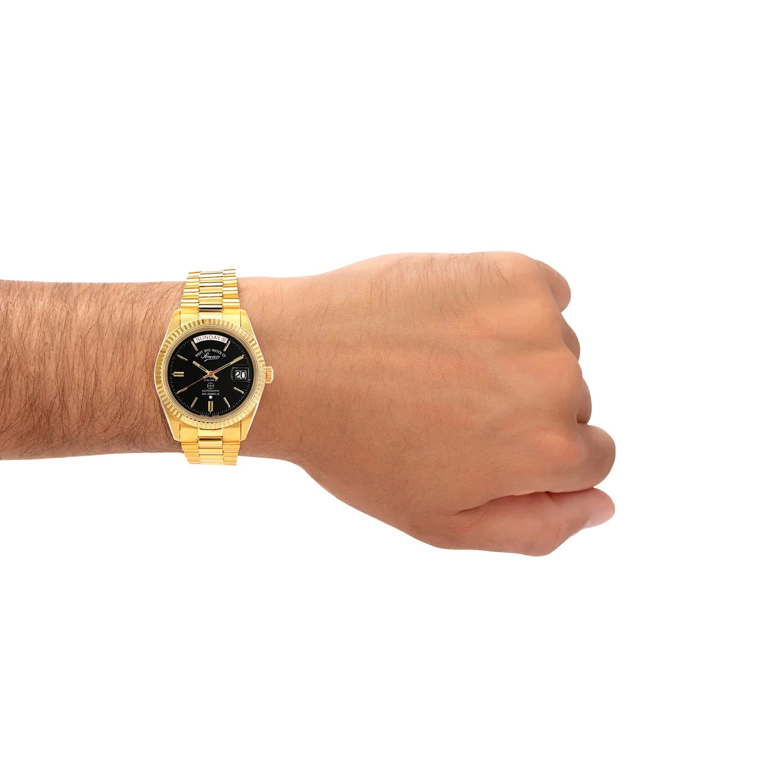 West End The Classics Automatic 6828.35.2707R Black Dial & Gold-Plated Stainless Steel Unisex Watch