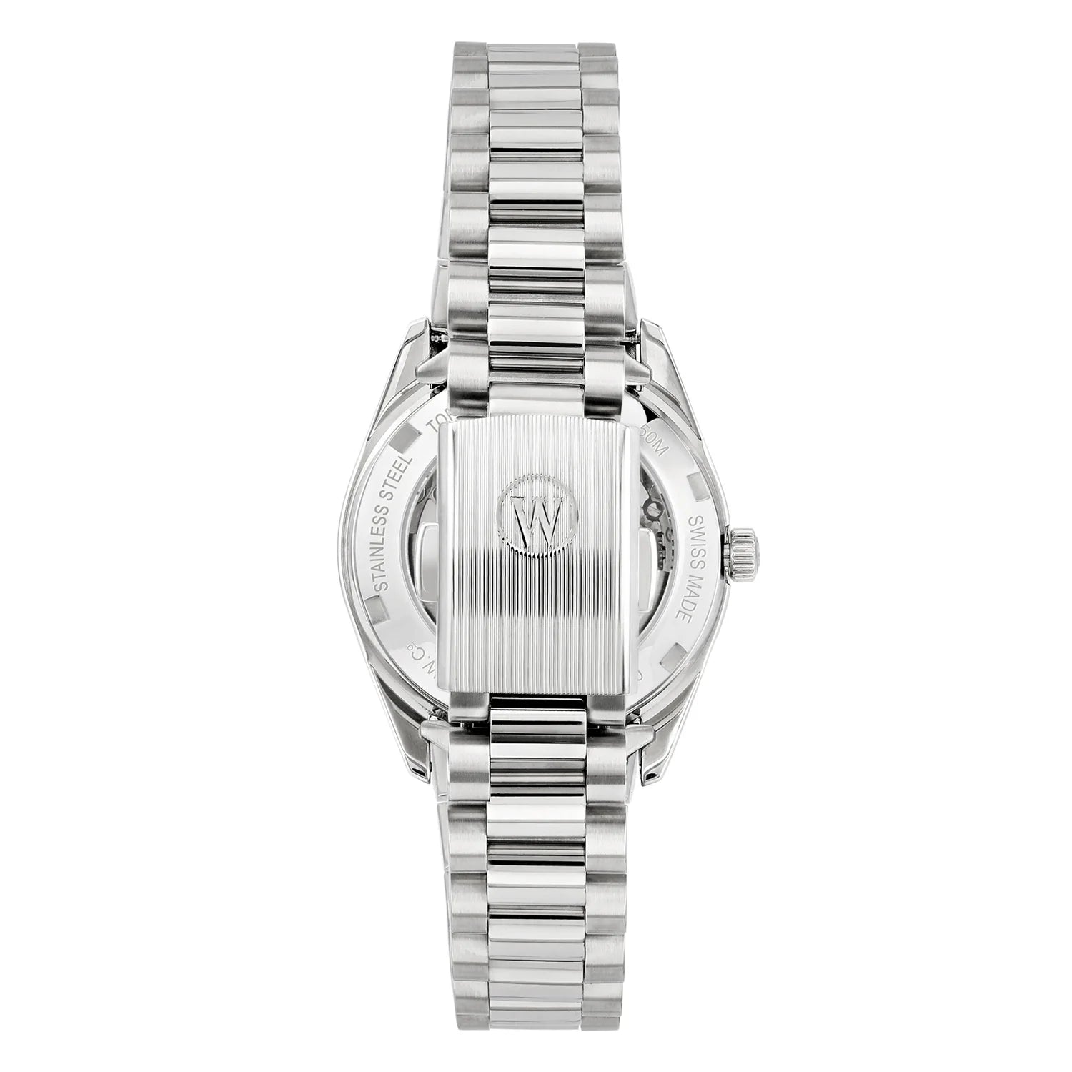 West End The Classics Automatic 6858.10.3337Y Turquoise Dial & Stainless Steel Women's Watch