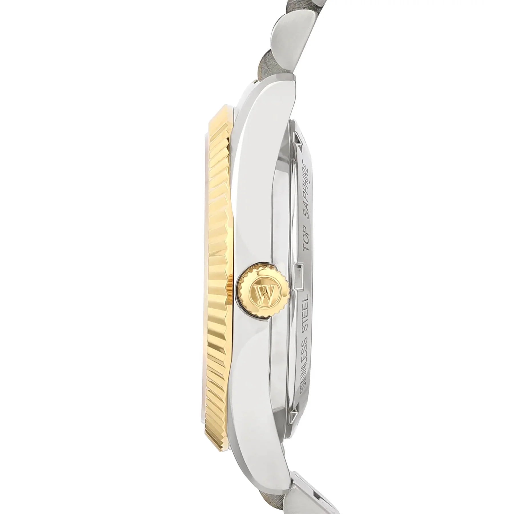 West End The Classics Automatic 6858.20.2708R Champagne Dial & Two-Tone Stainless Steel Women's Watch