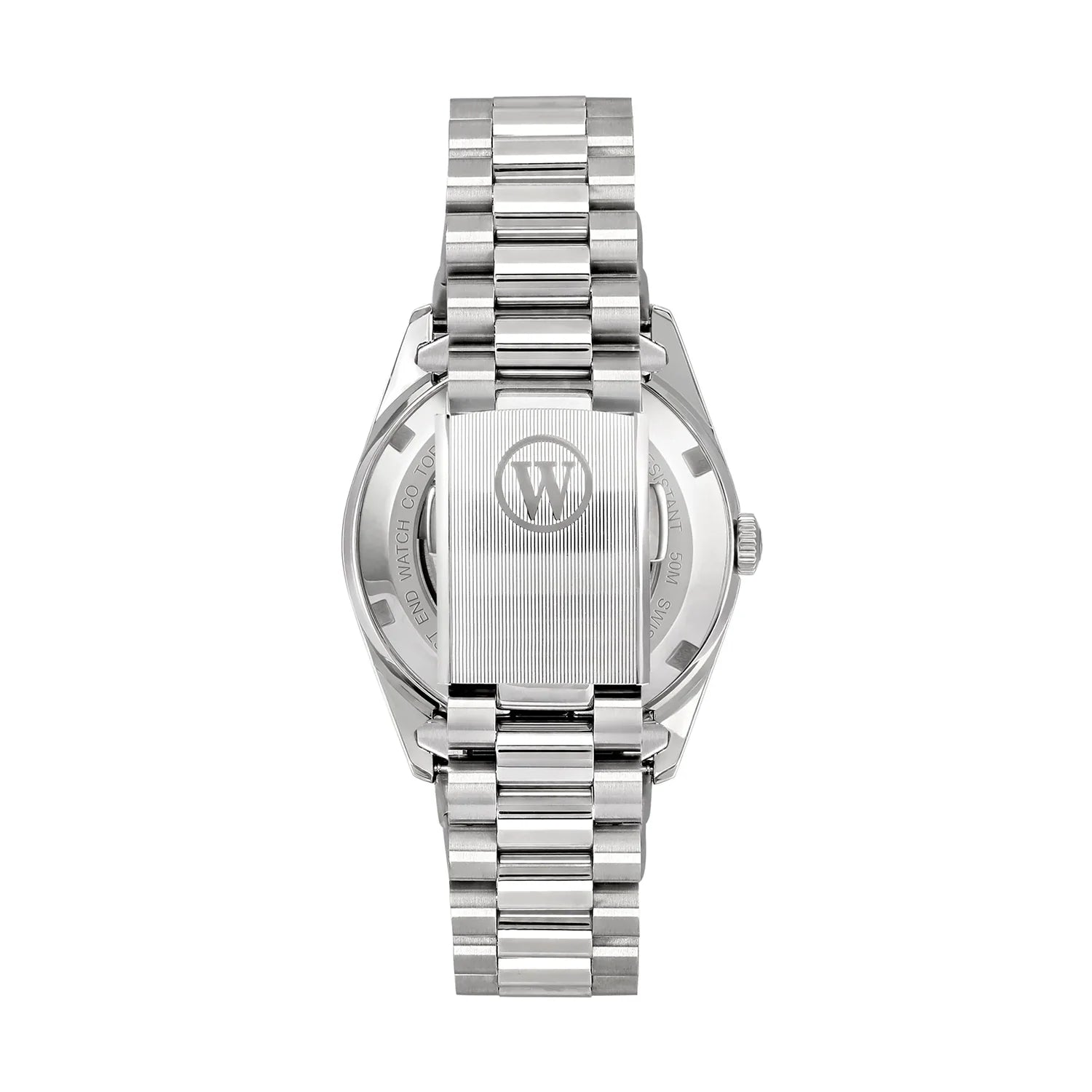 West End Automatic Analog The Classics XL 6868.10.3034Y Rhuthenium Dial 41mm Stainless Steel Men's Watch